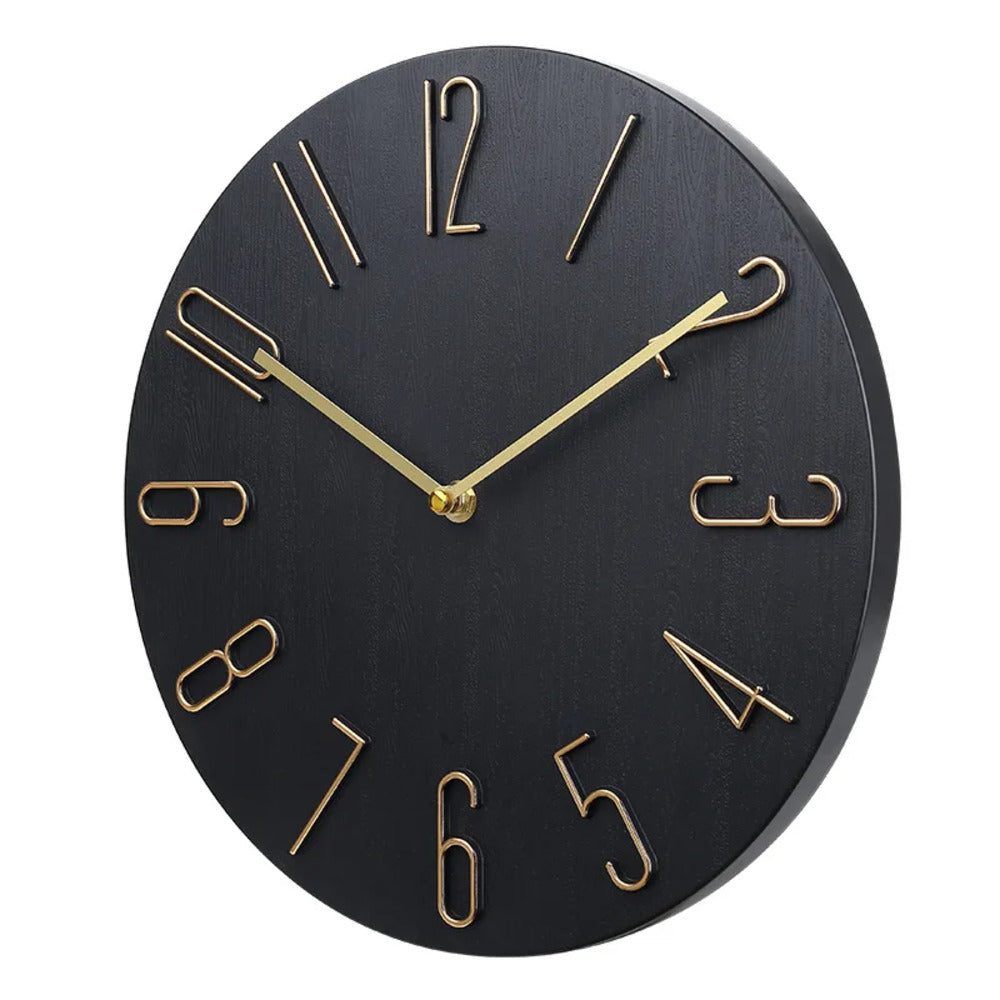 Stylish Minimalist Wall Clock - Silent for Home and Office