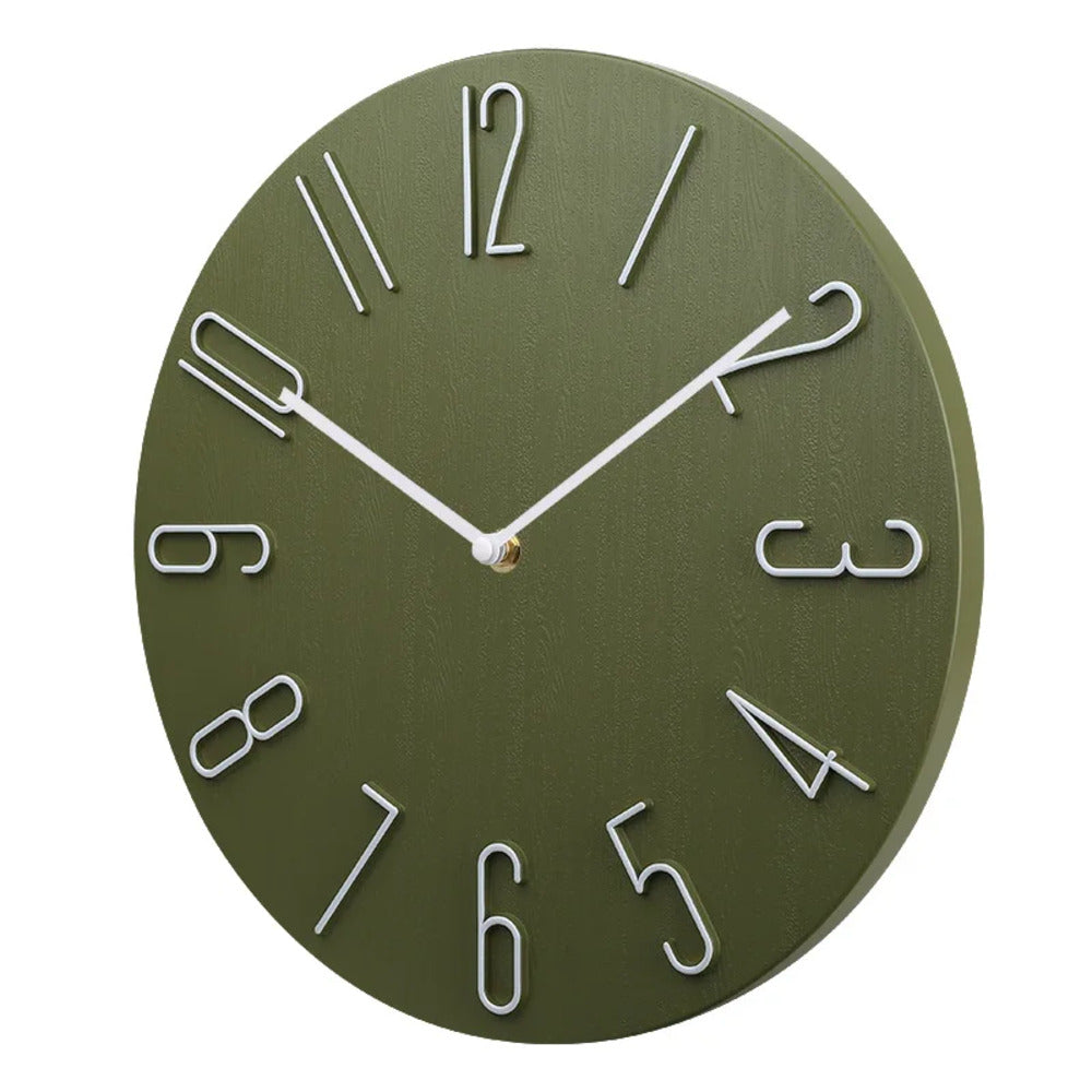 Stylish Minimalist Wall Clock - Silent for Home and Office
