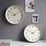Elegant Wooden Wall Clock in Scandinavian Style – Timeless Design for Every Home