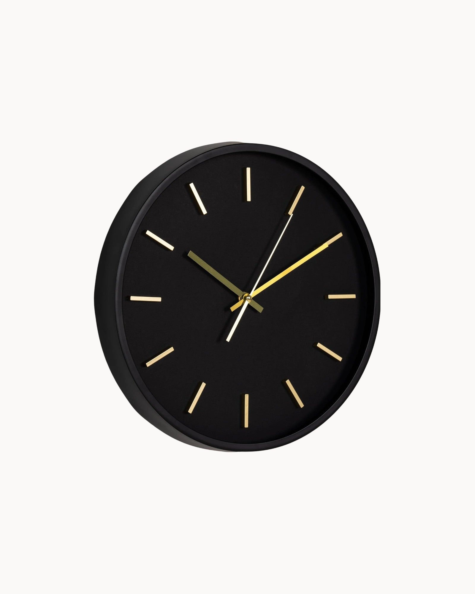Stille Wanduhr im modernen Design – 35 cm Durchmesser für stilvolle Räume