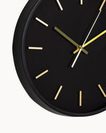 Stille Wanduhr im modernen Design – 35 cm Durchmesser für stilvolle Räume