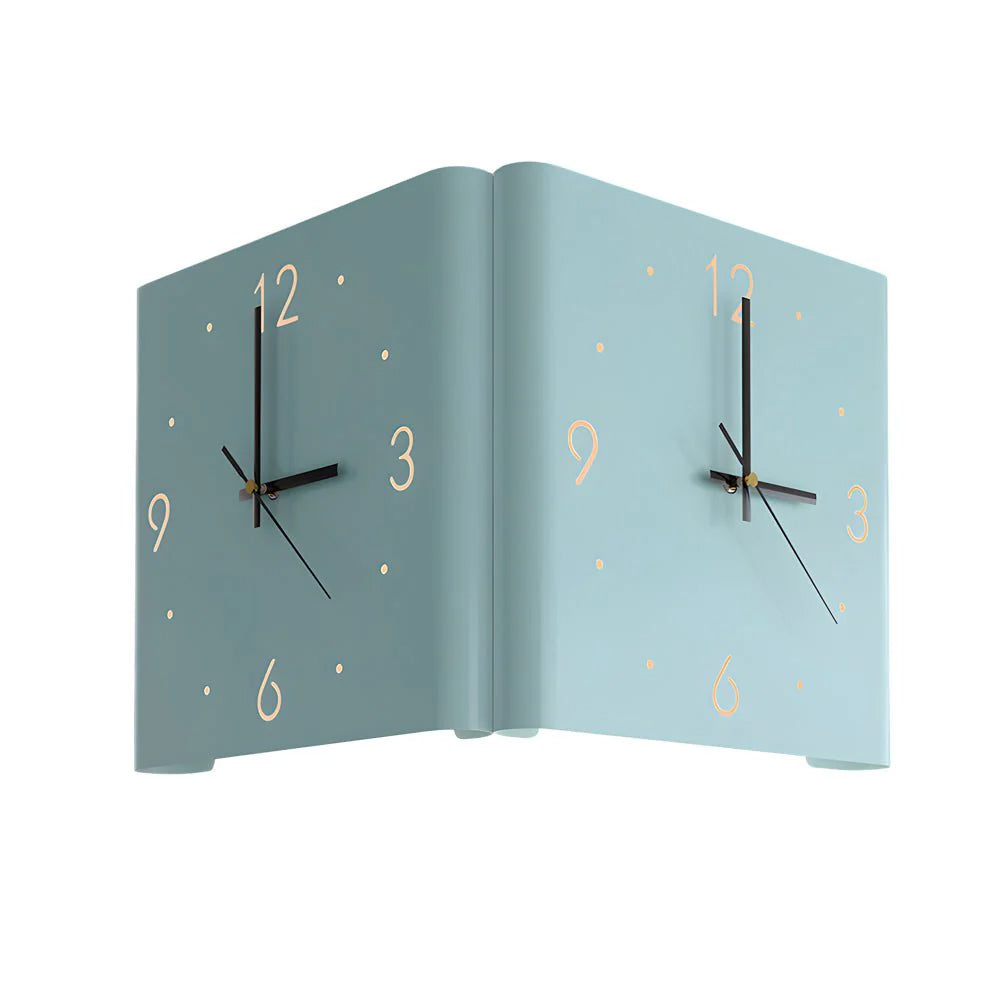 Elegant LED Wall Clock with Automatic Illumination – Minimalist for Bedrooms and Hallways