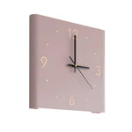 Elegant LED Wall Clock with Automatic Illumination – Minimalist for Bedrooms and Hallways