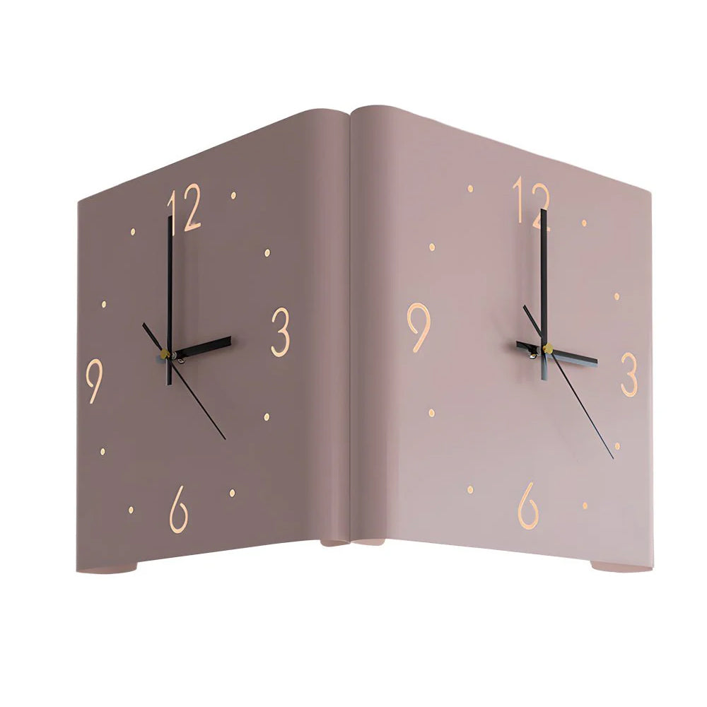 Elegant LED Wall Clock with Automatic Illumination – Minimalist for Bedrooms and Hallways
