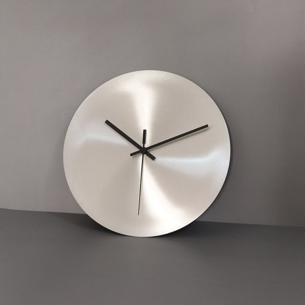 Elegant Stainless Steel Wall Clock – Minimalist Design for Your Home