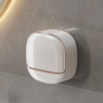 Elegant Wall-Mounted Soap Dish with Drip Tray – Stylish Soap Holder for Your Bathroom
