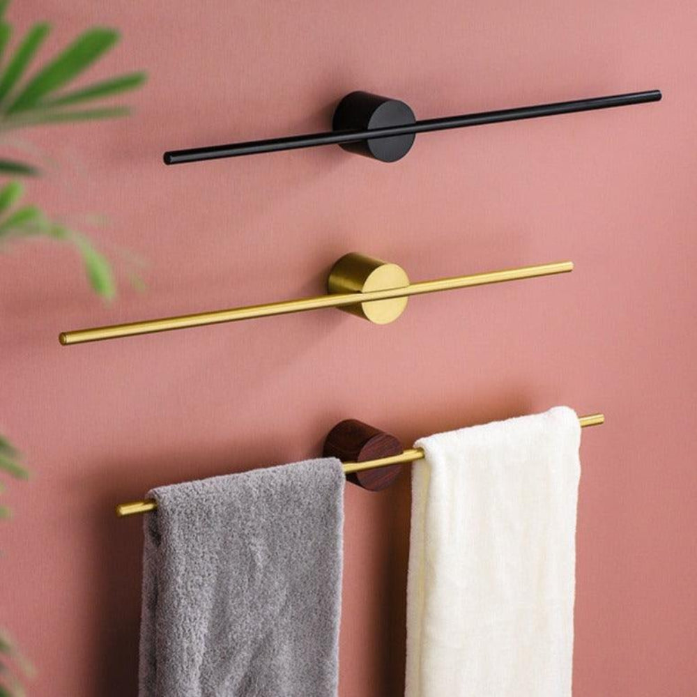 Wall-mounted Towel Rack - Practical Metal Bathroom Organizer