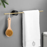Wall-mounted Towel Rack - Practical Metal Bathroom Organizer