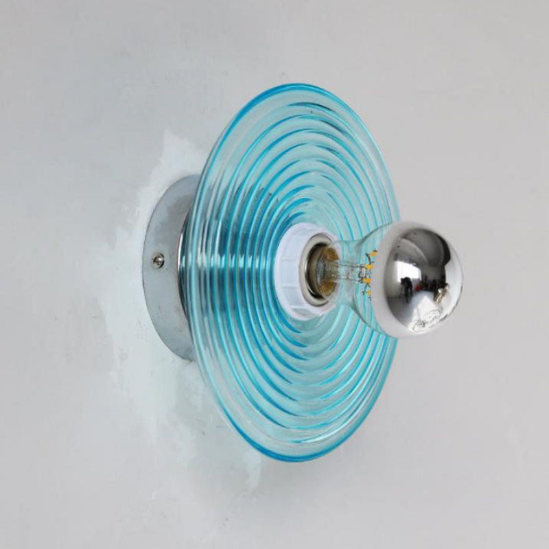 Elegante Wandlampe mit Wasserwellen-Design – 1-Lampen Wandleuchte für Schlafzimmer und Wohnzimmer