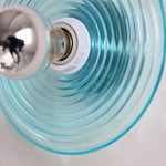 Elegante Wandlampe mit Wasserwellen-Design – 1-Lampen Wandleuchte für Schlafzimmer und Wohnzimmer