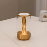 Moderne LED Tischlampe mit Touch-Steuerung und 3 Lichtmodi