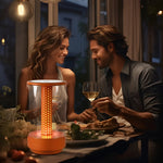 Moderne LED Tischlampe mit Touch-Steuerung und 3 Lichtmodi