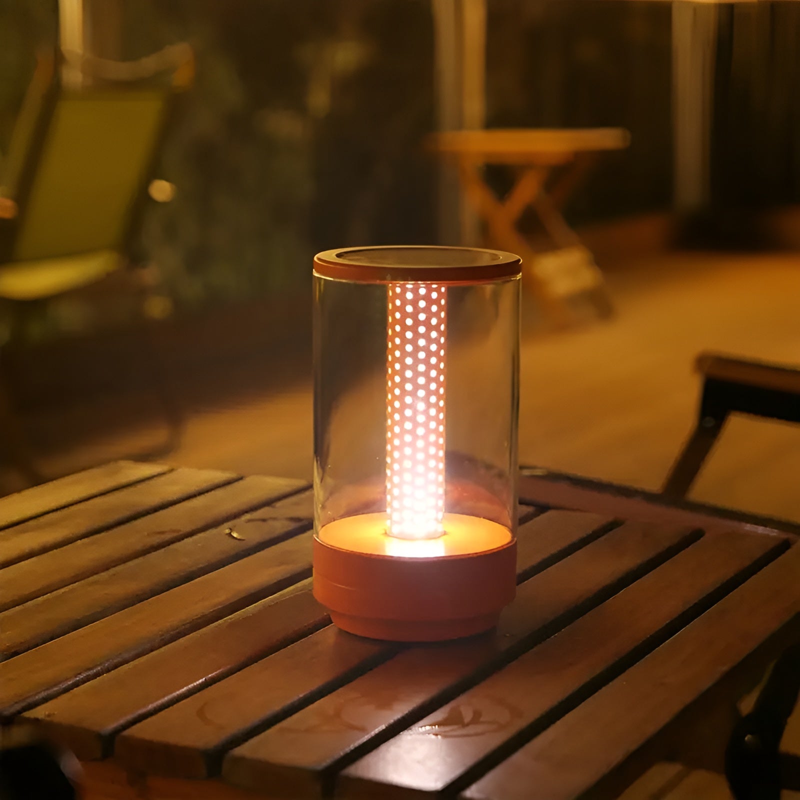Moderne LED Tischlampe mit Touch-Steuerung und 3 Lichtmodi
