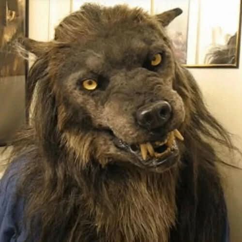 LupinMaske – Realistische Werwolfmaske für Halloween & Cosplay