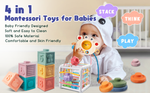 Montessori Sinneserlebnis Spielzeug für Babys