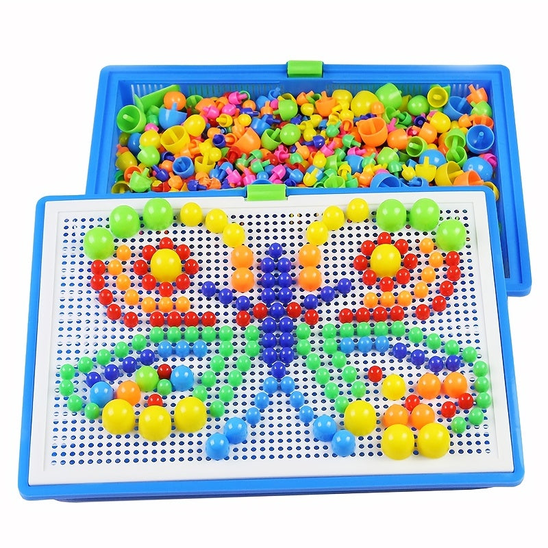 Kreatives Montessori Bauklötze-Set – 296-teiliges Puzzle für Kinder