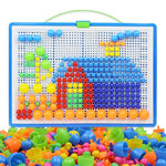 Kreatives Montessori Bauklötze-Set – 296-teiliges Puzzle für Kinder