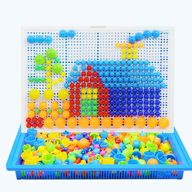 Kreatives Montessori Bauklötze-Set – 296-teiliges Puzzle für Kinder