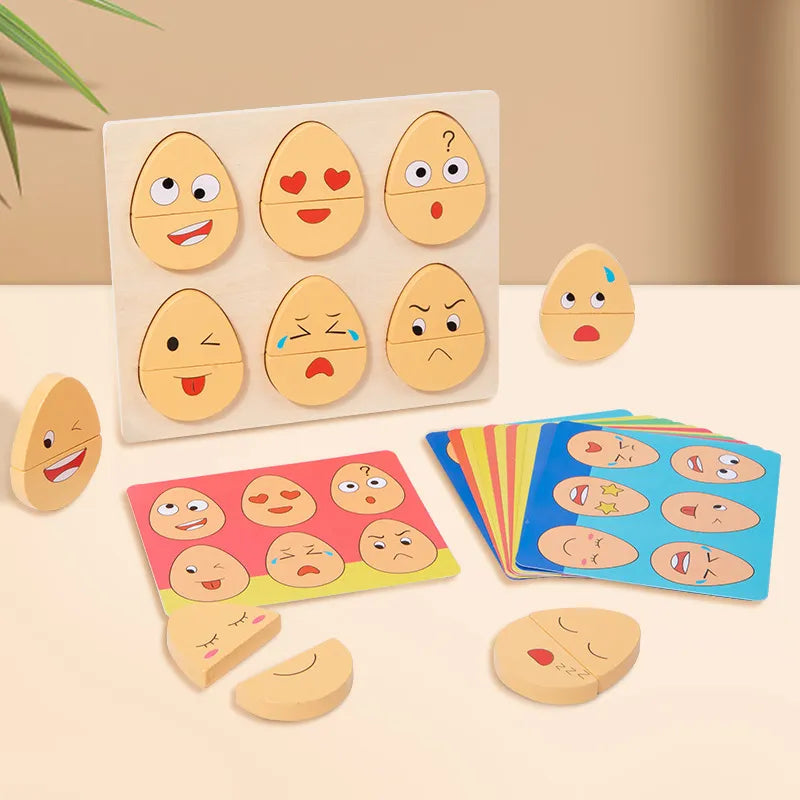 Puzzle für Kinder – Emotionen erkennen mit Gesichtsausdrücken