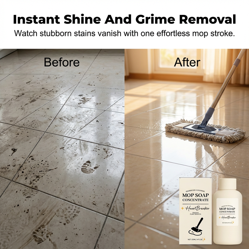 Floor Cleaner Concentrate for Streak-Free Shine | pH-Neutral and Gentle