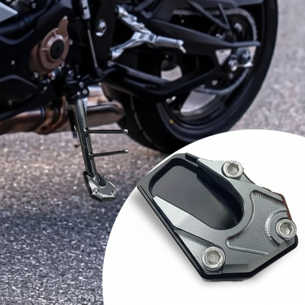 BikeStabil – Rutschfeste Basis für Motorradständer mit optimaler Stabilität
