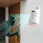Motion Sensor Alarm with 105 dB Siren and 5 m Range for Home and Business Security