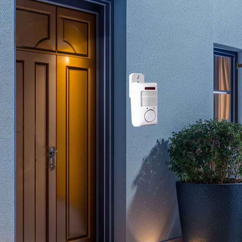 Motion Sensor Alarm with 105 dB Siren and 5 m Range for Home and Business Security