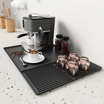 Praktische und stilvolle Silikonmatte für Ihre Kaffeebar