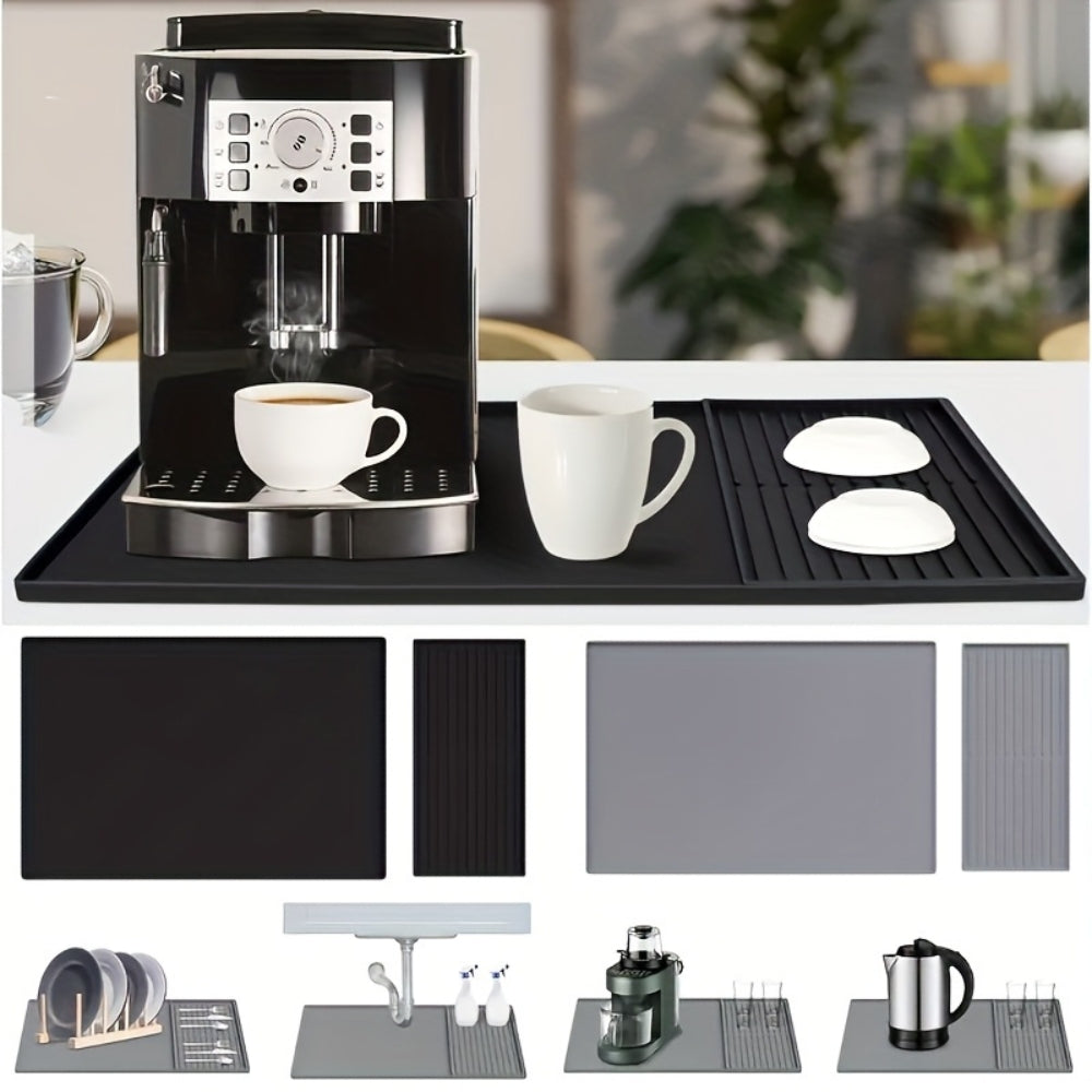 Praktische und stilvolle Silikonmatte für Ihre Kaffeebar