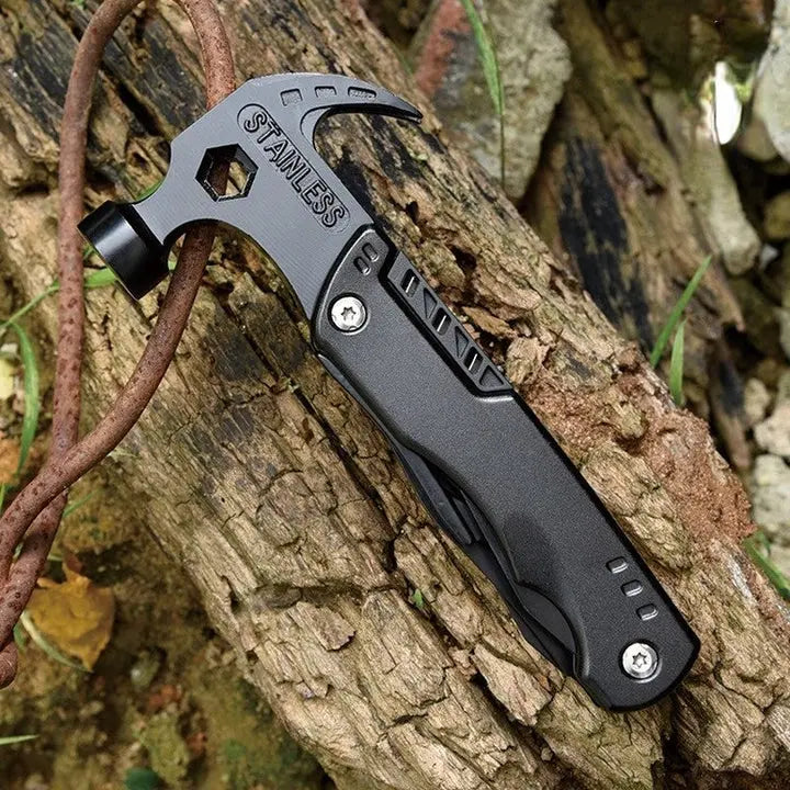 Practical 7-in-1 Tool Hammer | Ideal for on the go | Versatile functions
