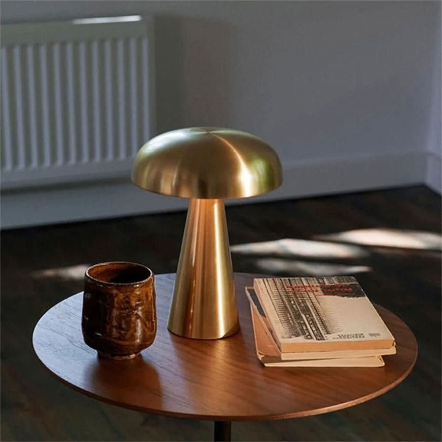 Compact LED Mushroom Table Lamp – Warm Light Source for Any Room