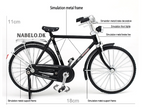 Herzstück – Nostalgisches DIY-Fahrradmodell für kreative Köpfe