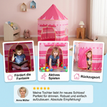 Children's Play Tent – Magical Castle for Indoor and Outdoor Adventures