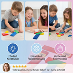 Geometrisches Lernspielzeug aus Holz – Tangram Puzzle für Kinder