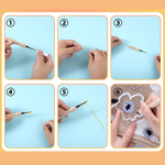 Comfortable Sewing and Awl Set with Ergonomic Handle