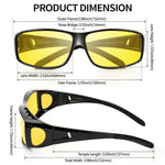 Sichere Nachtfahrbrille | Blendschutz für klare Sicht