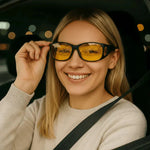 Sichere Nachtfahrbrille | Blendschutz für klare Sicht