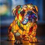 Hunde-Lampe für eine gemütliche Atmosphäre | Warmes Licht | USB-Betrieb