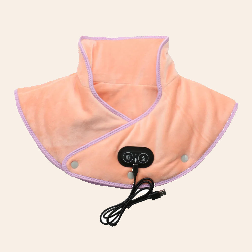Vibrating Heat Pad for Neck and Shoulders – Pure Relaxation