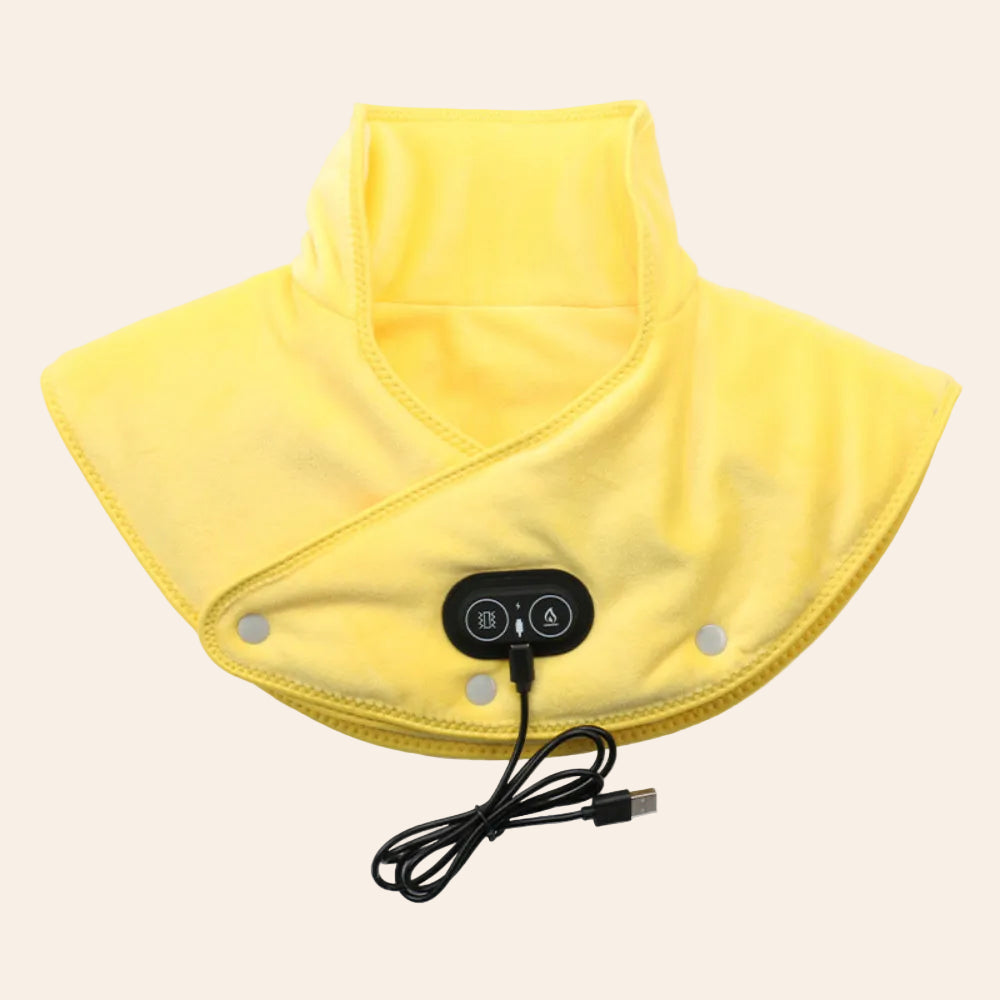 Vibrating Heat Pad for Neck and Shoulders – Pure Relaxation