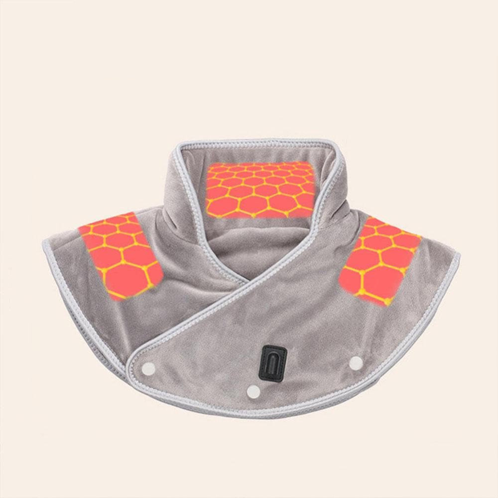 Ergonomic Neck and Shoulder Massager with Heat