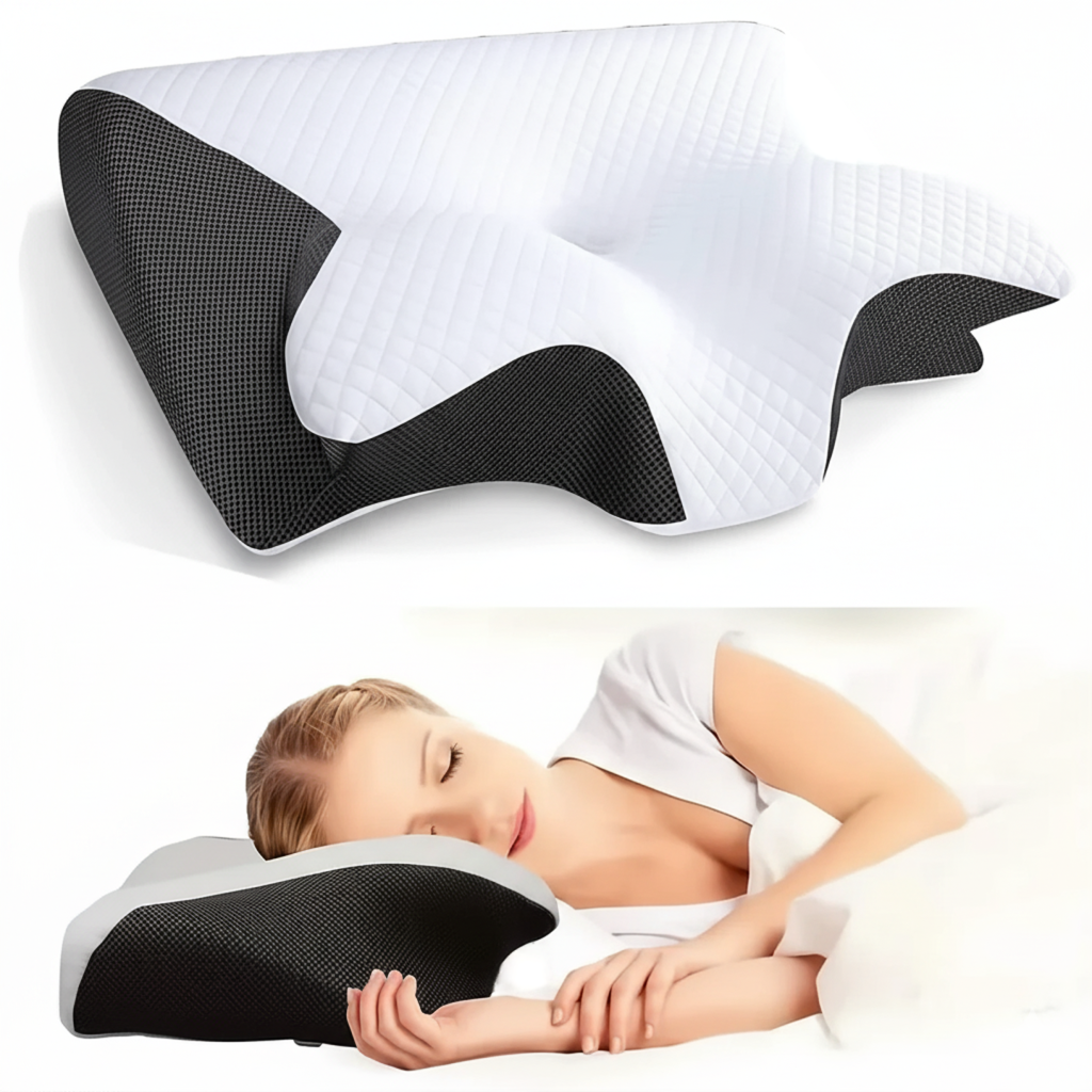 Ergonomisches Nackenkissen für perfekten Schlafkomfort