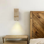 Elegant Natural Stone Wall Light – Compact LED Lighting for Your Home