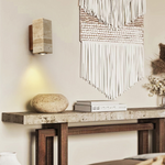 Elegant Natural Stone Wall Light – Compact LED Lighting for Your Home