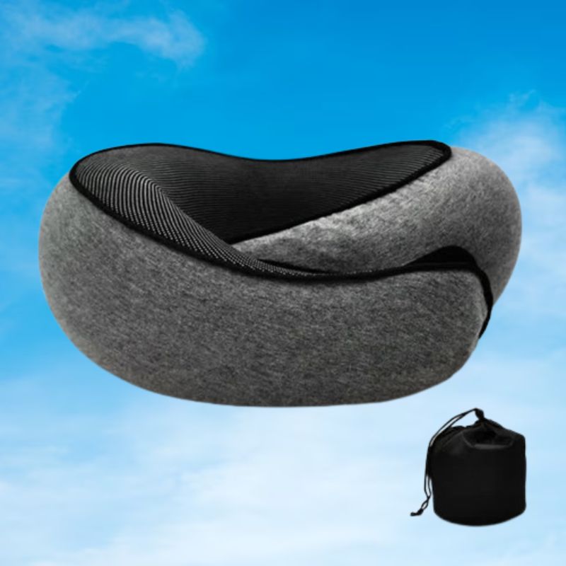 Travel Neck Pillow with Ergonomic Design