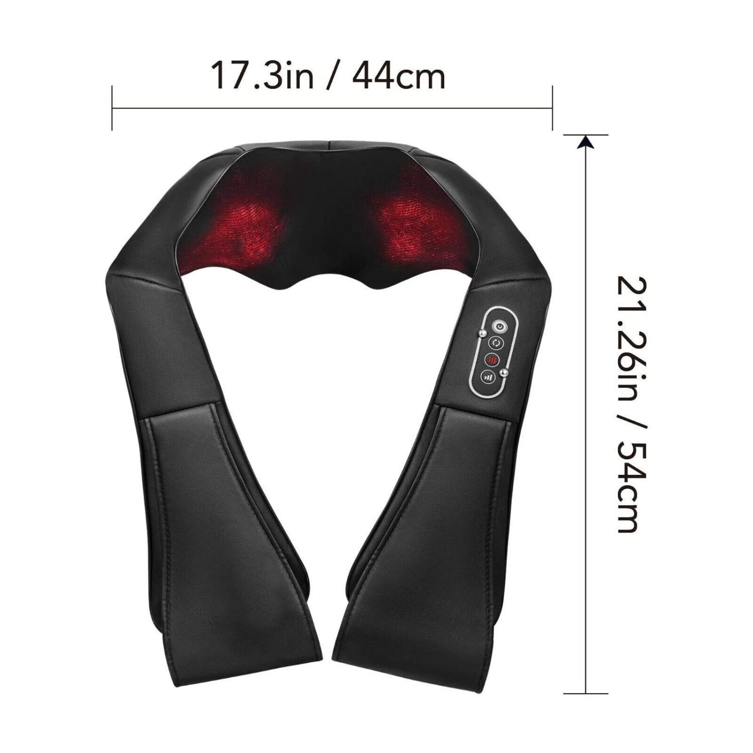 Ergonomischer Nacken- und Schultermassager mit Wärmefunktion