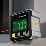 Präzisionswinkelmesser mit Magnethalterung und Laser