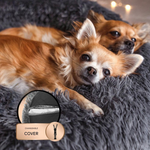 FluffyNest Comfort Dog Bed – Orthopedic Plush Sleeping Pillow for Dogs