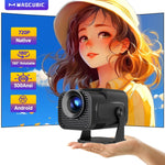 4K Mini Beamer – Tragbares Heimkino mit 180° Drehung