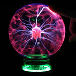 Interaktive Plasma-Kugel mit Licht- und Bewegungseffekten